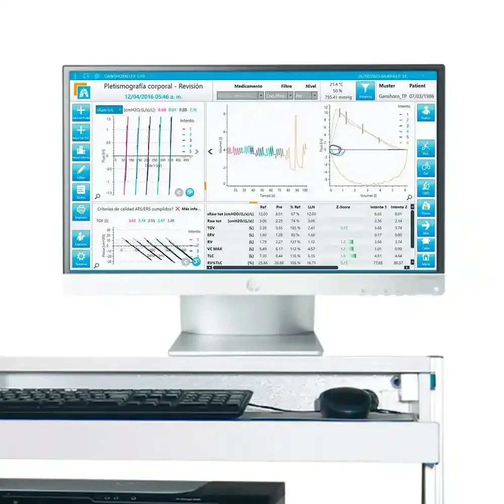 PowerCube Diffusion+ – Sistema de difusión pulmonar - Vista 6