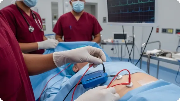 Estimulación cardíaca temporal (marcapasos externo)