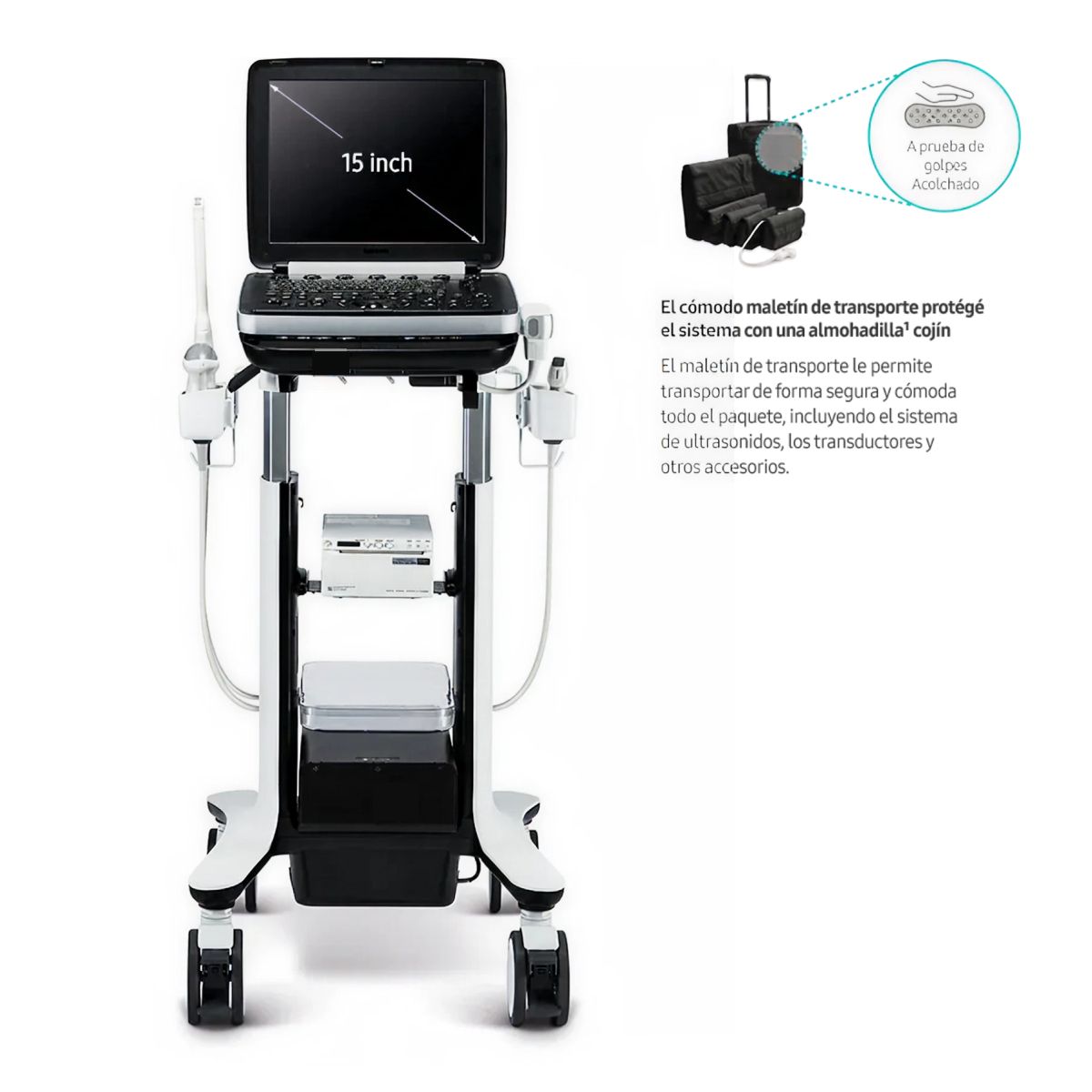 HM70 EVO — Ultrasonido portátil de alto desempeño